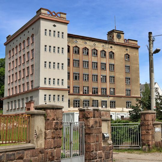 Nördliches Produktionsgebäude einer Textilfabrik Taura