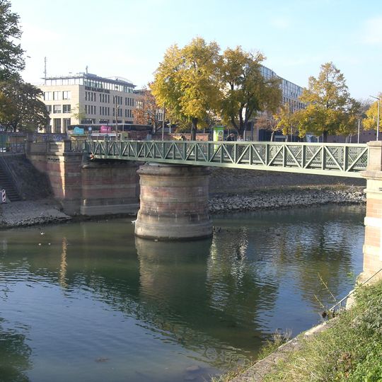 Rotating Bridge at Winterhafen