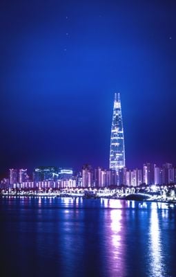 At night 1