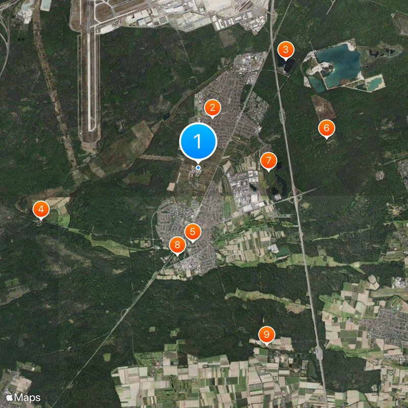 Mörfelden-Walldorf Map