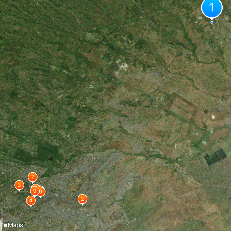 Jomo Kenyatta University of Agriculture and Technology Map