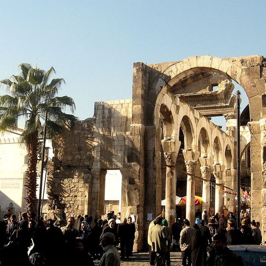 Temple de Jupiter à Damas