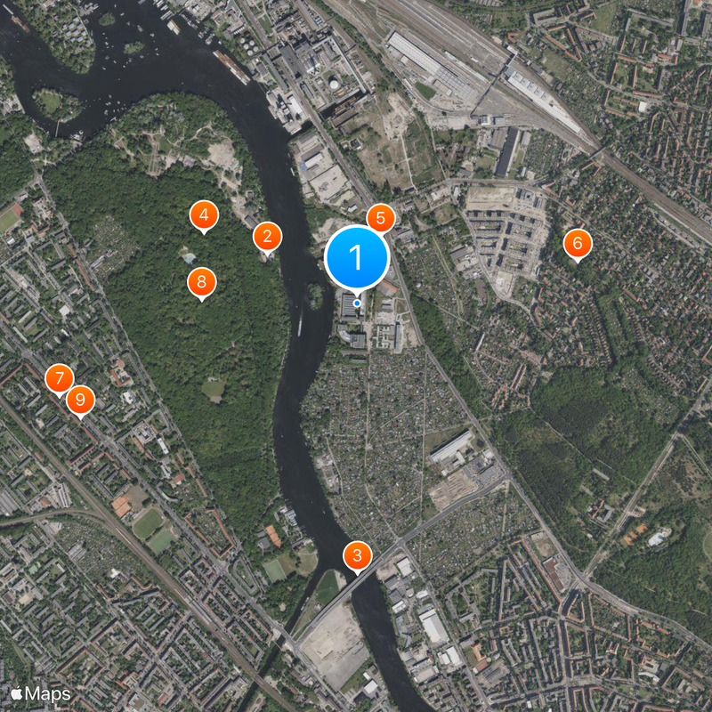 Funkhaus Nalepastraße Mappa