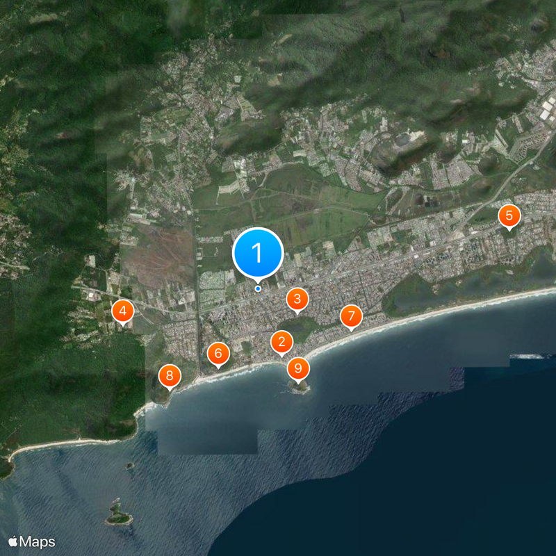 Recreio dos Bandeirantes Map