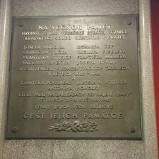 Pamětní deska obětem z řad vězeňské stráže