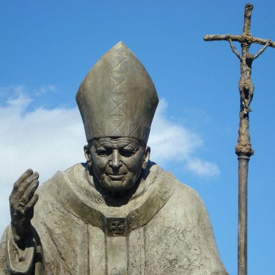 John Paul II Monument in Suwałki