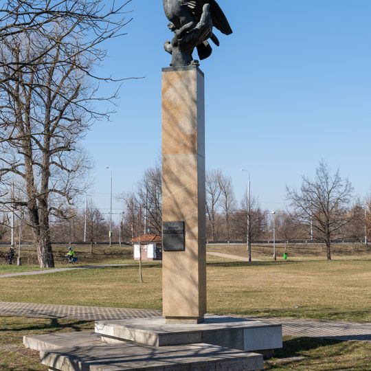Pomník místa startu Závodu míru