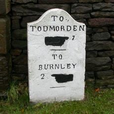 Milestone, Mereclough; Ormerod Lodge,  (No. 230)