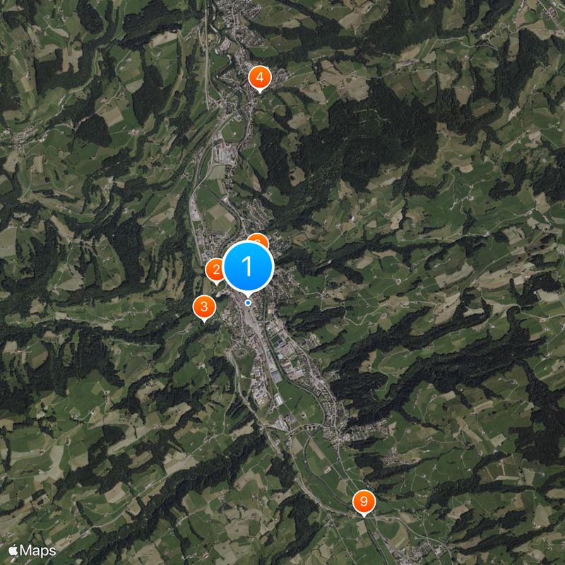 County of Toggenburg Map