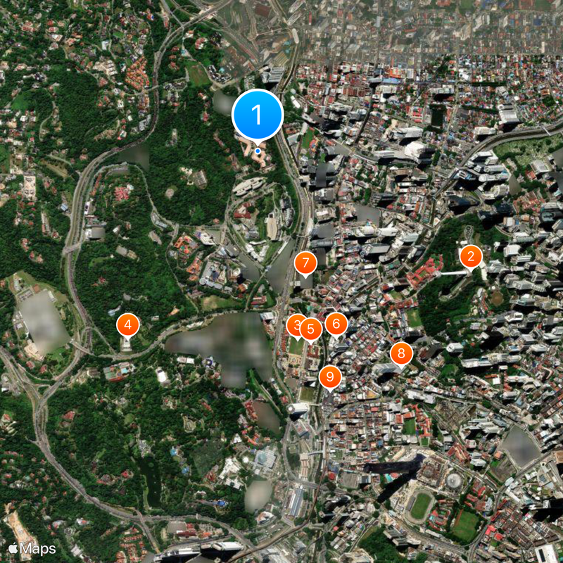 Open University Malaysia Map