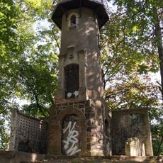 Observation tower in Modrzewie Park in Elbląg