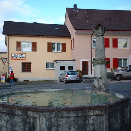 Village fountain