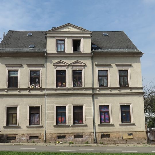 Mietshaus in offener Bebauung Frankenberger Straße 127