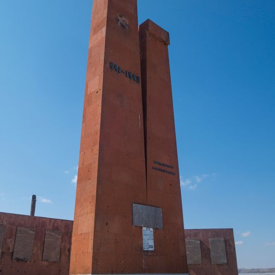 World War II memorial in Horom