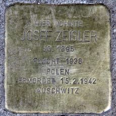 Stolperstein em memória de Josef Zeisler