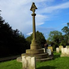 Churchyard Cross north of the narthex of Church of St Andrew