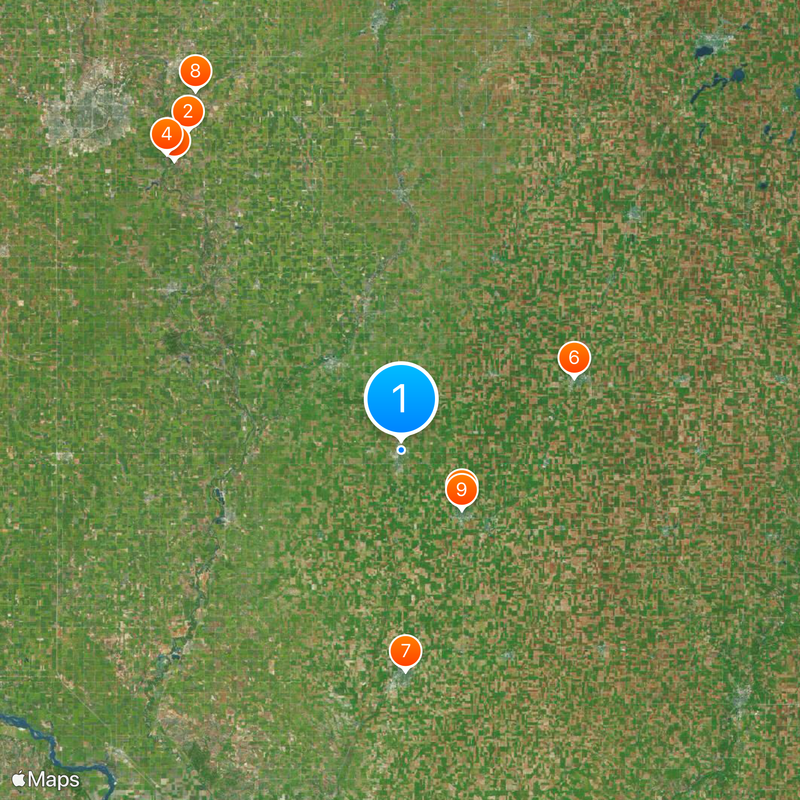 Dordt University Map