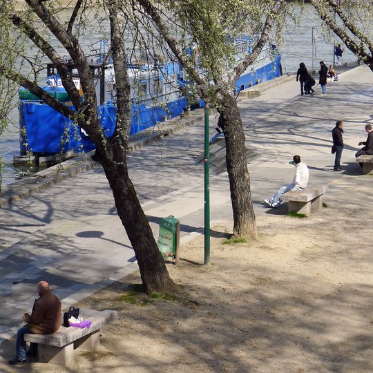 Jardin du port de la Tournelle
