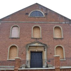 Baptist Church. Gate Piers
