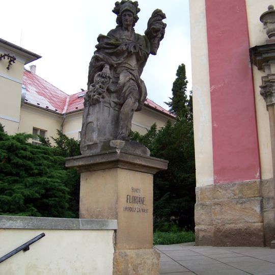 Socha svatého Floriána v Uhříněvsi