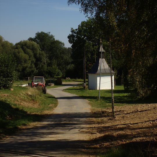 Kříž u Velké Černé u rozcestí