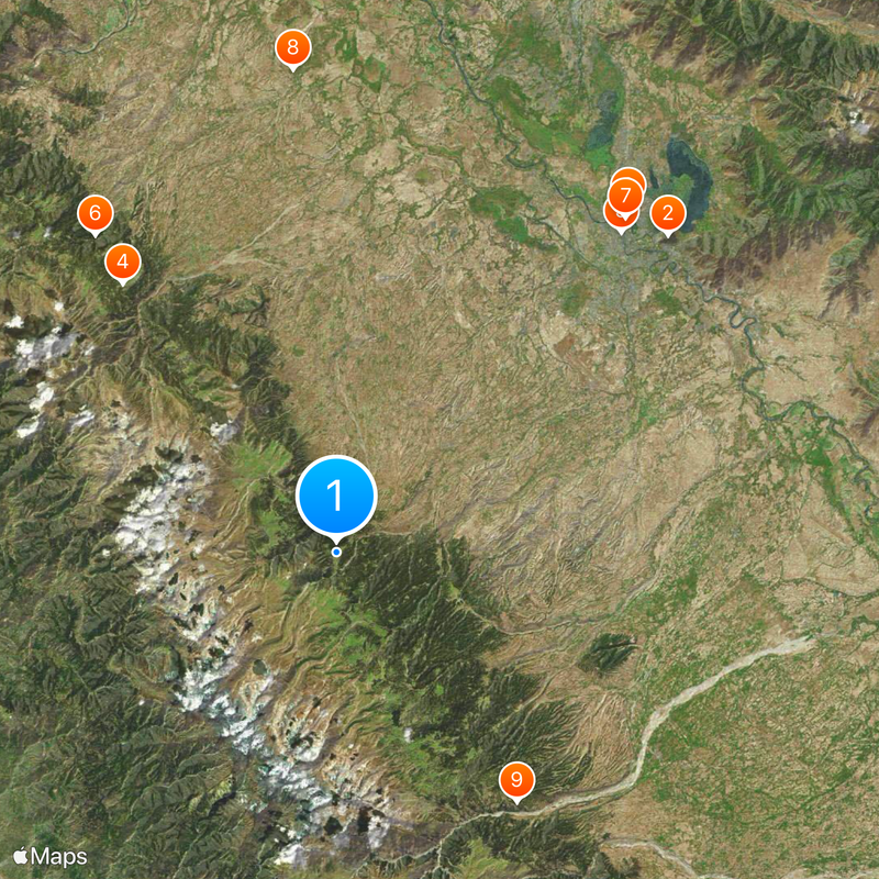 Doodhpathri Map