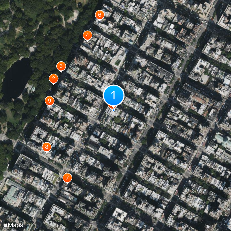 The Met Breuer Kaart