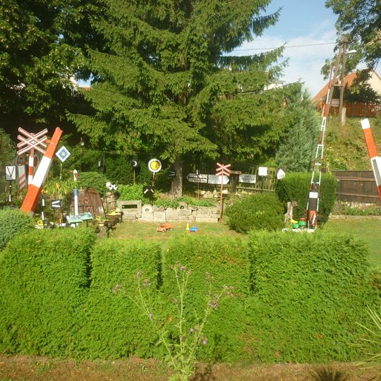 Expozice místní dráhy Kostelec - Slavonice