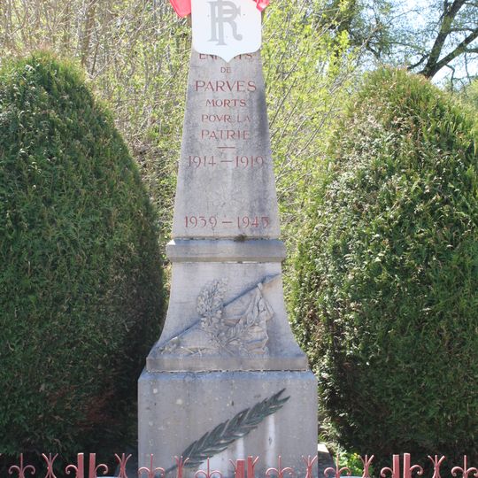 War memorial of Parves