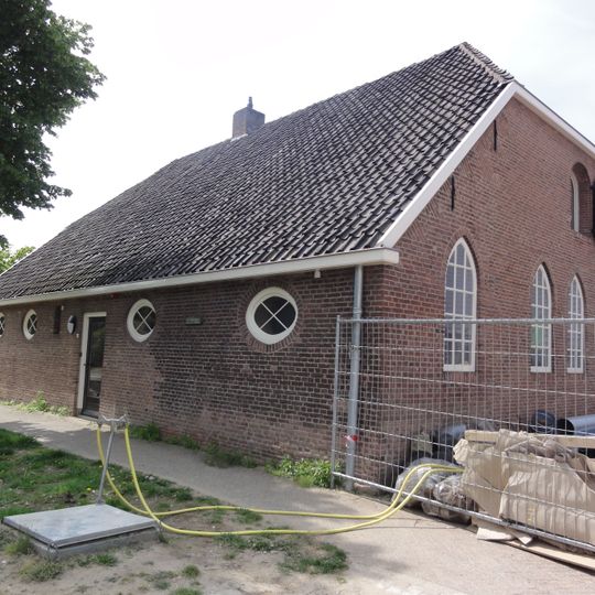 Bakstenen tabakssschuur