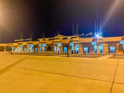 At night 0