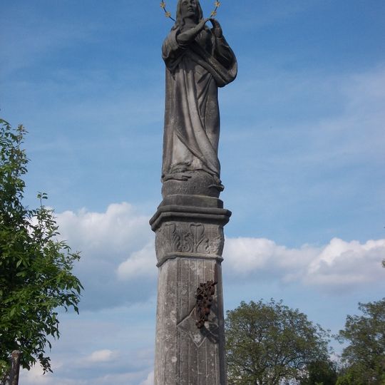 Maria column in Čálovice