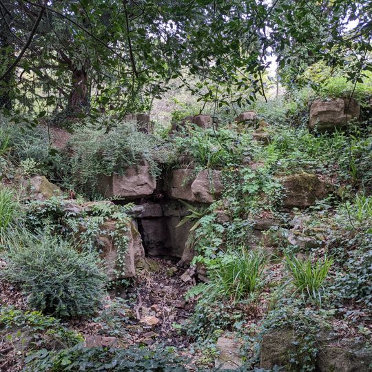 Pulhamite Waterfall In Bromley Palace Park