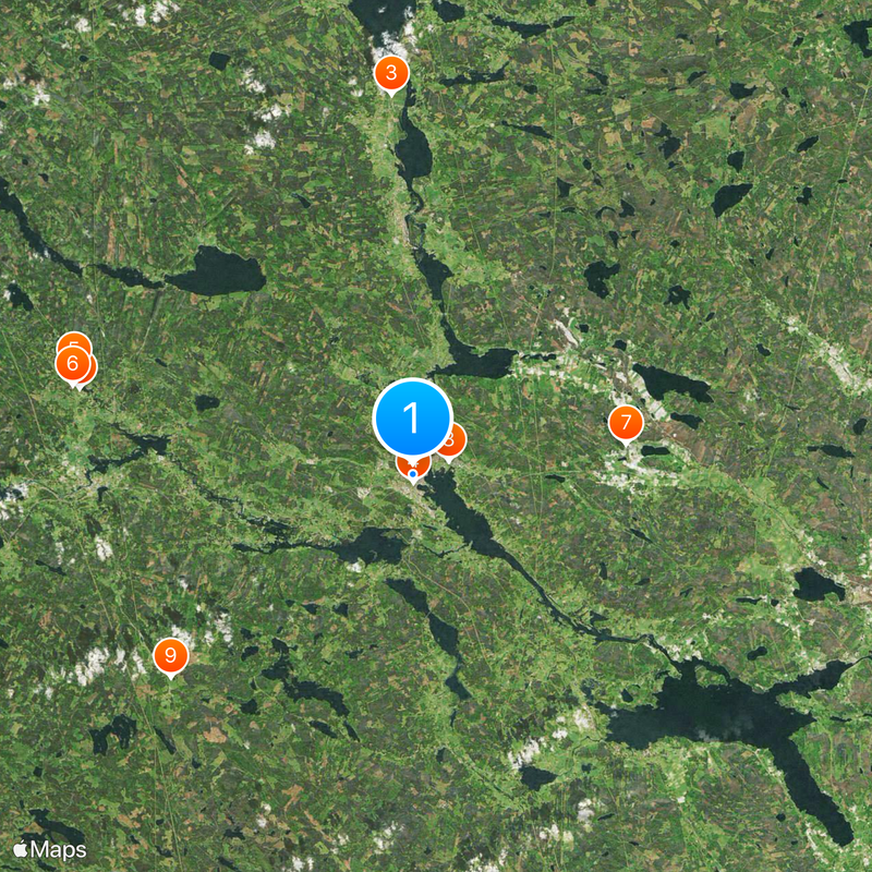 Bollnäs Map