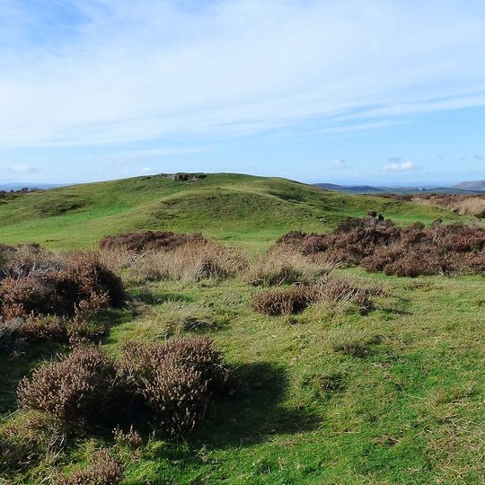 Shooters Hut disc barrow, 1500m south-west of Duckley Nap.