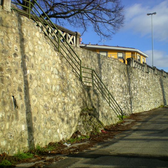 City walls of L'Aquila