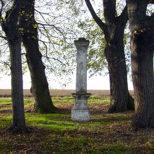 Boží muka v lokalitě Na vrších JZ od Přerova nad Labem