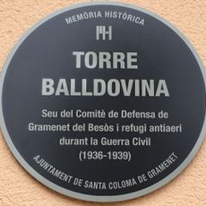 Commemorative plaque