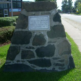 Red River Expedition plaque