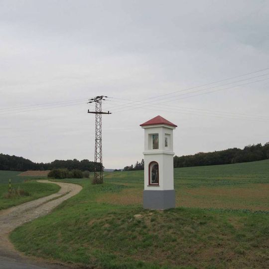 Boží muka u Pískova naproti hřbitovu