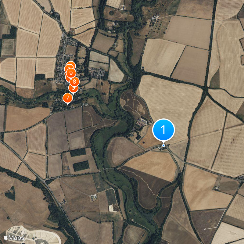 Oxford School of Drama Map