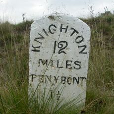 MILESTONE ABOUT 150m NW.OF WHITE HOUSE, A488 WHITE HOUSE