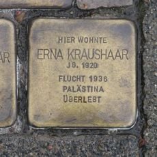 Stolperstein en memoria de Erna Krausshaar