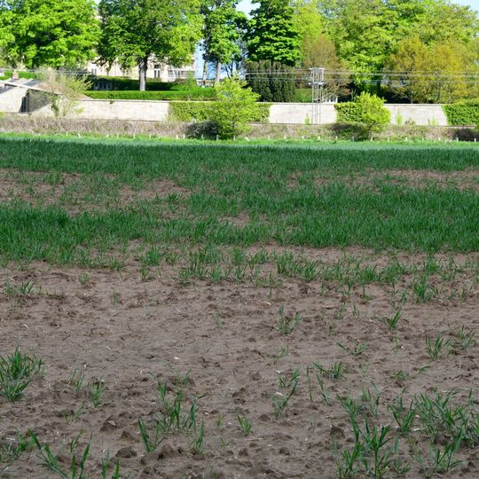 Garden Walls 100 Metres West Of Shortridge Hall