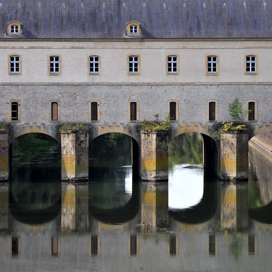 Pont-écluse sud du couronné d'Yutz