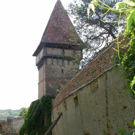 Fortified church in Pelișor, Sibiu