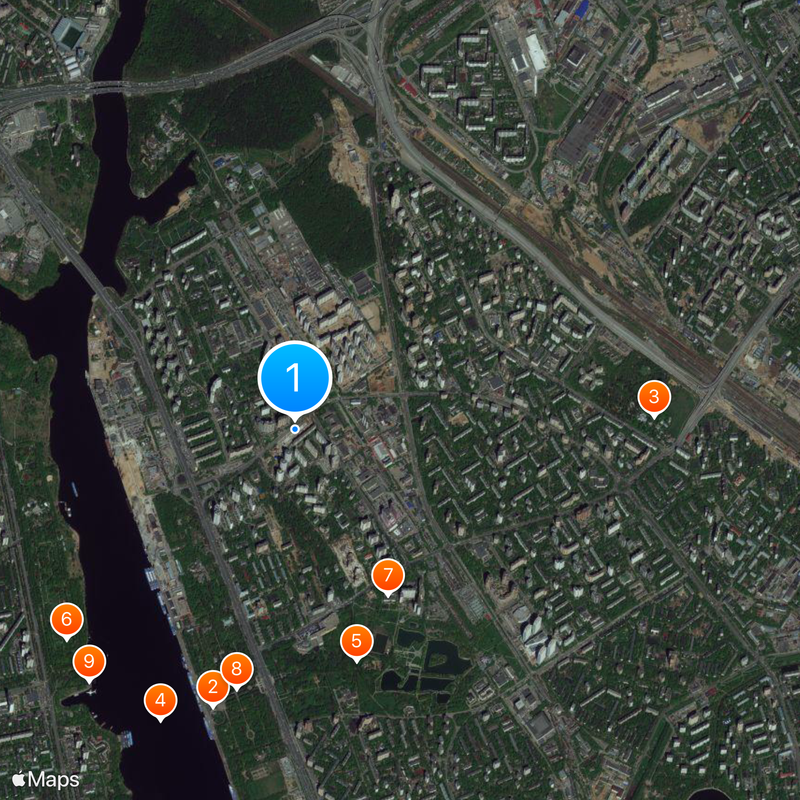 Belomorskaya Map