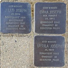 Stolperstein en memoria de Ursula Judith Joseph