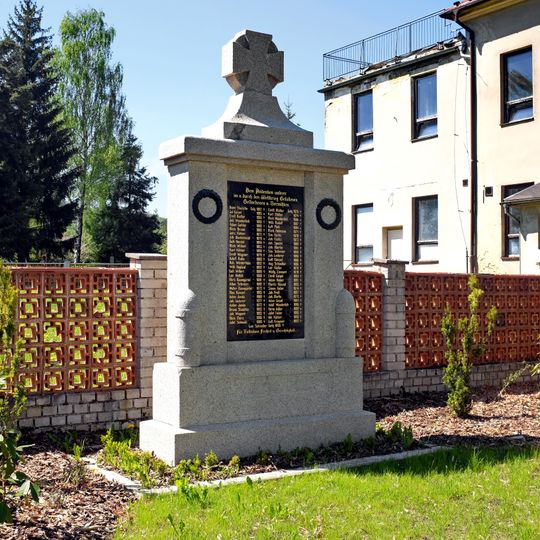 World War I memorial in Vernéřov