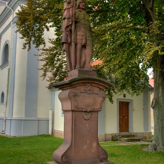 Statue of Saint Wenceslaus in Říčany